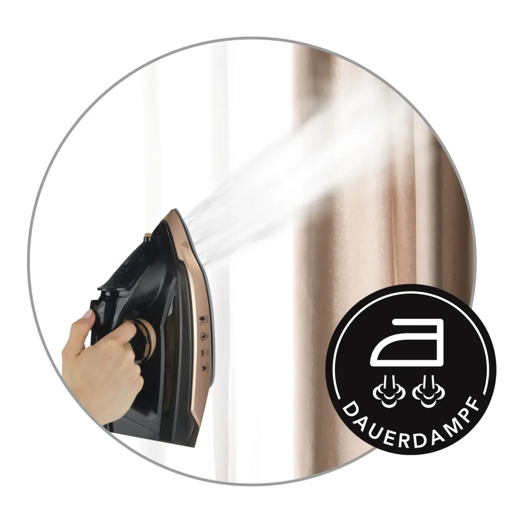 Cordless steam iron 2-in-1