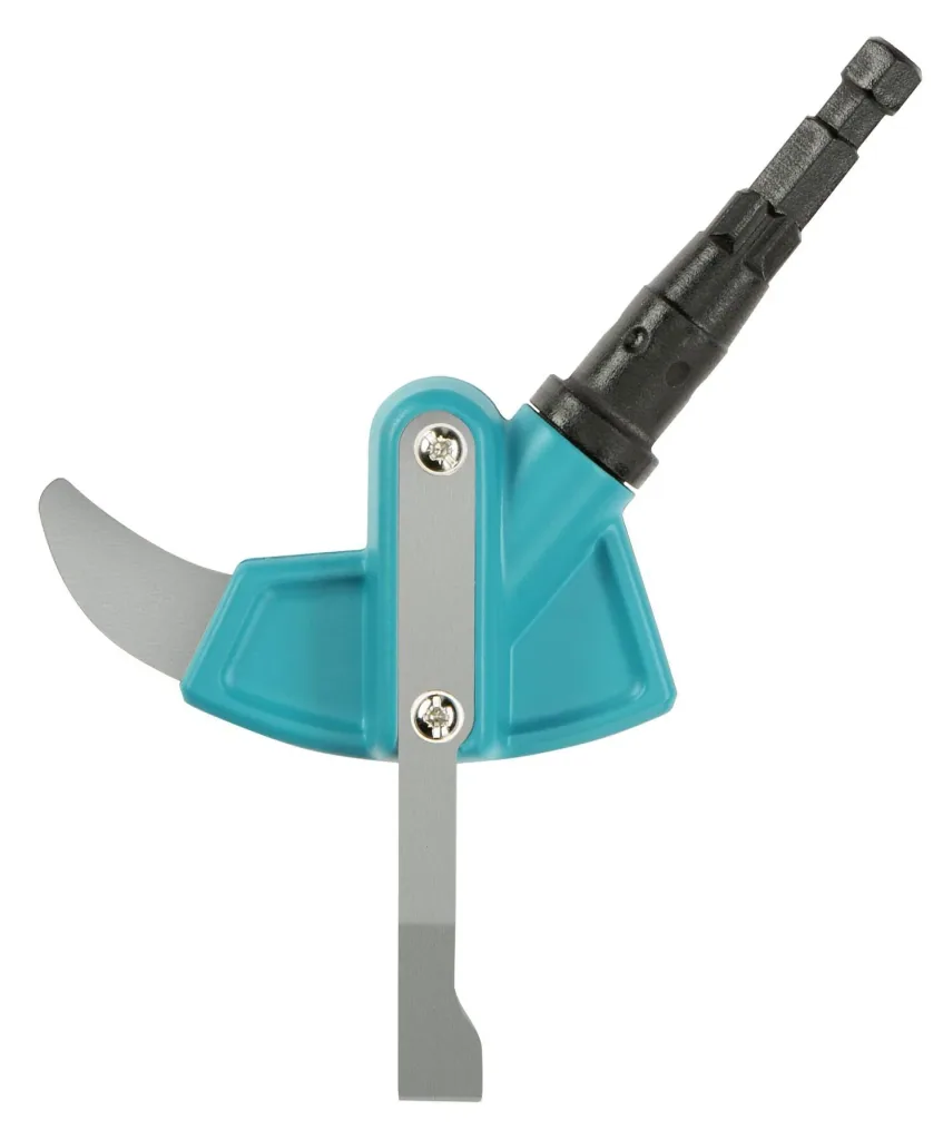 Combisystem 2 in 1 joint scraper, robust stainless steel blade