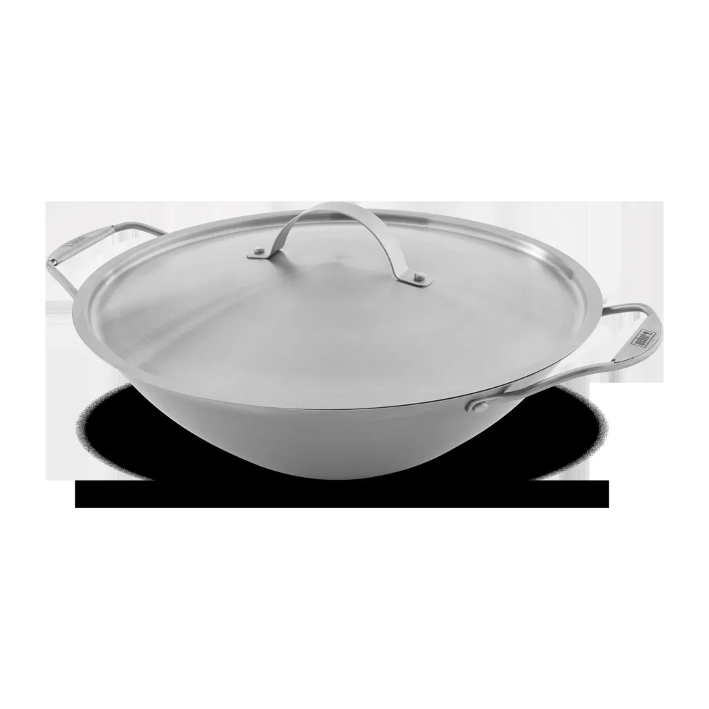 CRAFTED wok with steamer insert