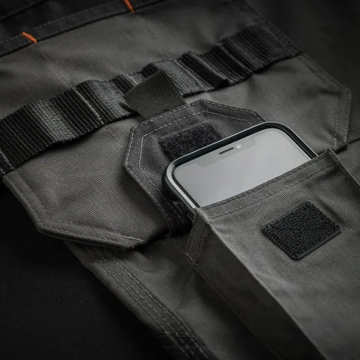 Pro Flex Plus work trousers, grey 36R