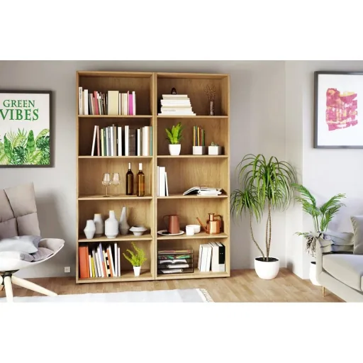Bookshelf Trio Type 03 Oak