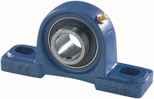 2-hole pillow block bearing with cast housing, for 50 mm shaft