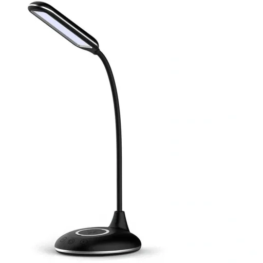 VT-7705 Table Lamp / Desk Lamp with Wireless QI Charger - Black