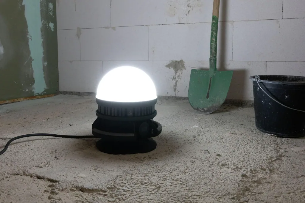 LED work light Ball Light 11500 lumens, 360 degree wide-angle illumination