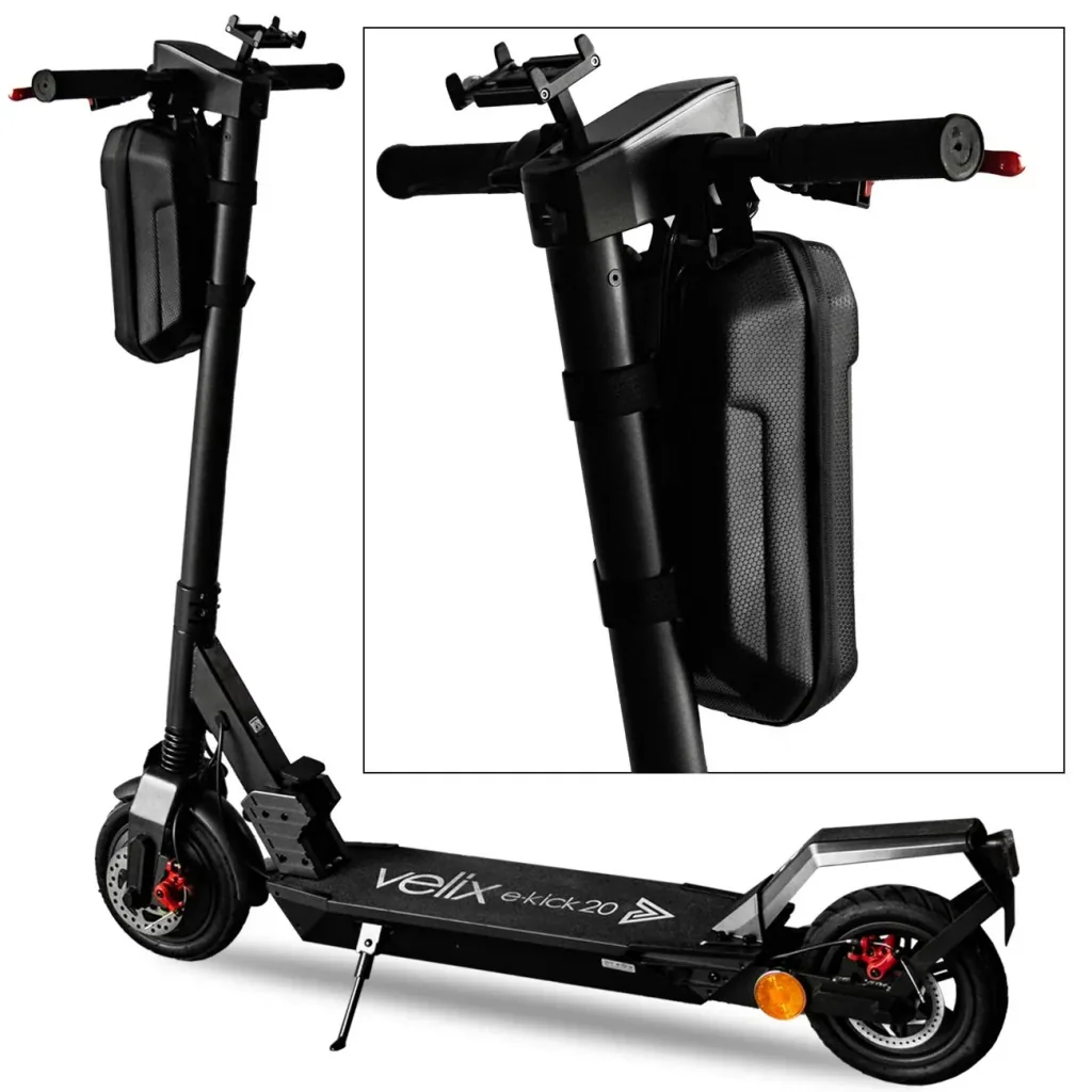 Handlebar bag for electric scooters and e-scooters, 3 liters