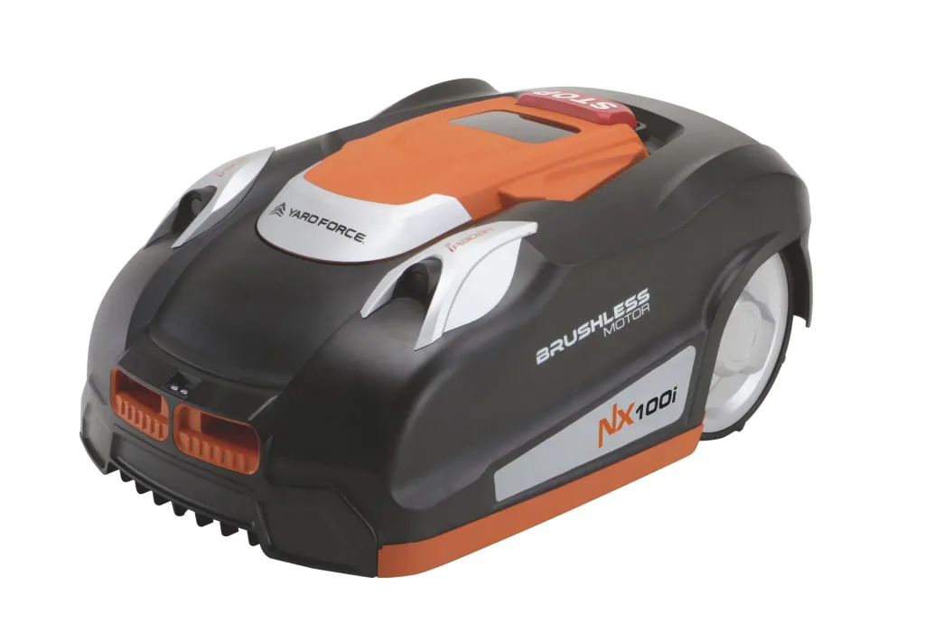 Robotic lawnmower "NX100i" with app control & iRadar ultrasonic sensor & multi-zone programming