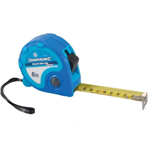 Tape measure display box 24 pieces, 8 m x 25 mm