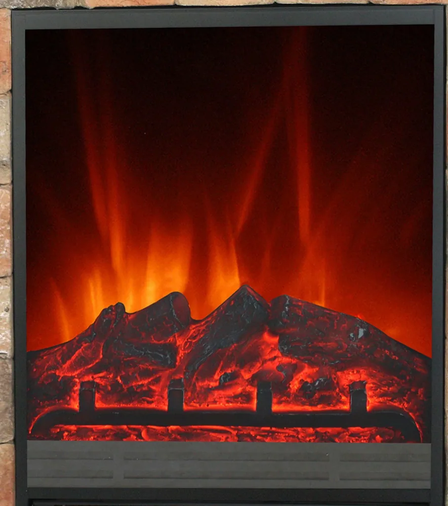 Electric fireplace "Kitzbühel" with remote control