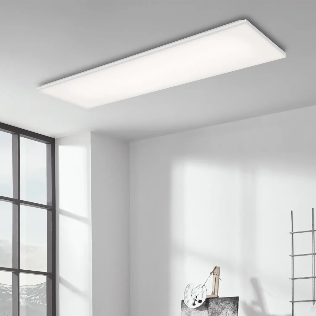 Frameless LED panel, rectangular, 38 watts, white