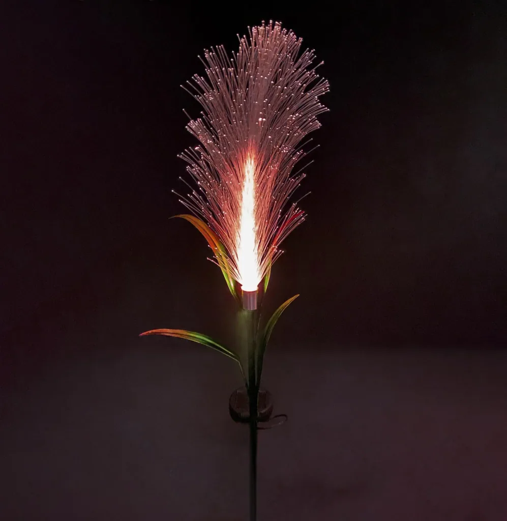 Solar reed LED design light
