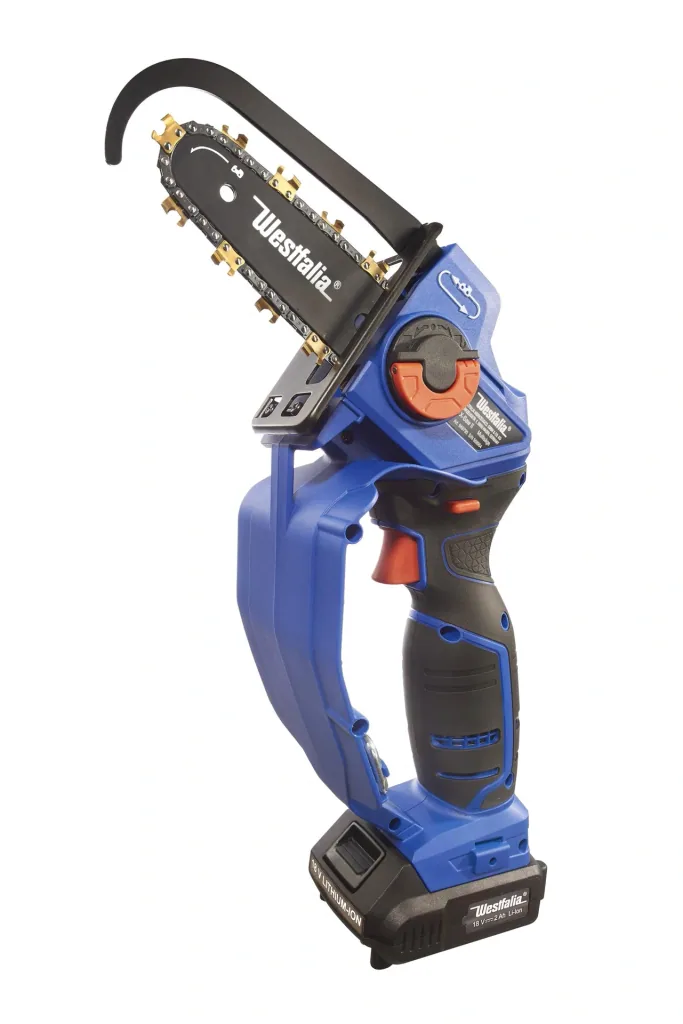 Scie électrique à une main à batterie "X-SAW II", 18 Volts, LI-ION (Batterie, chargeur et manche d'extension non inclus)