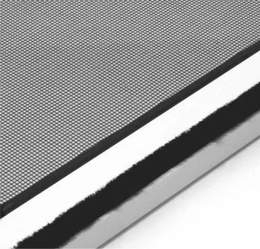 Premium insect screen frame set for doors 120 x 240 cm, anthracite