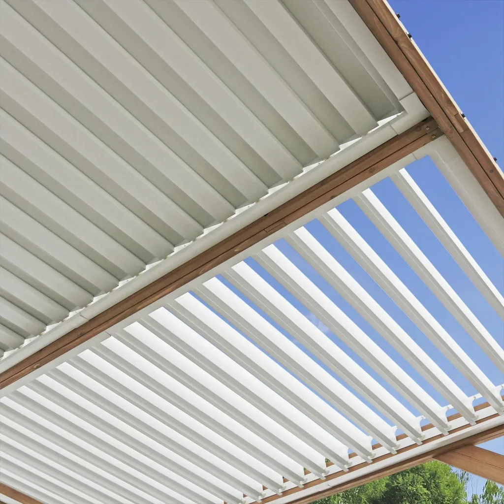 Pergola Westmann Karl avec toit à lames