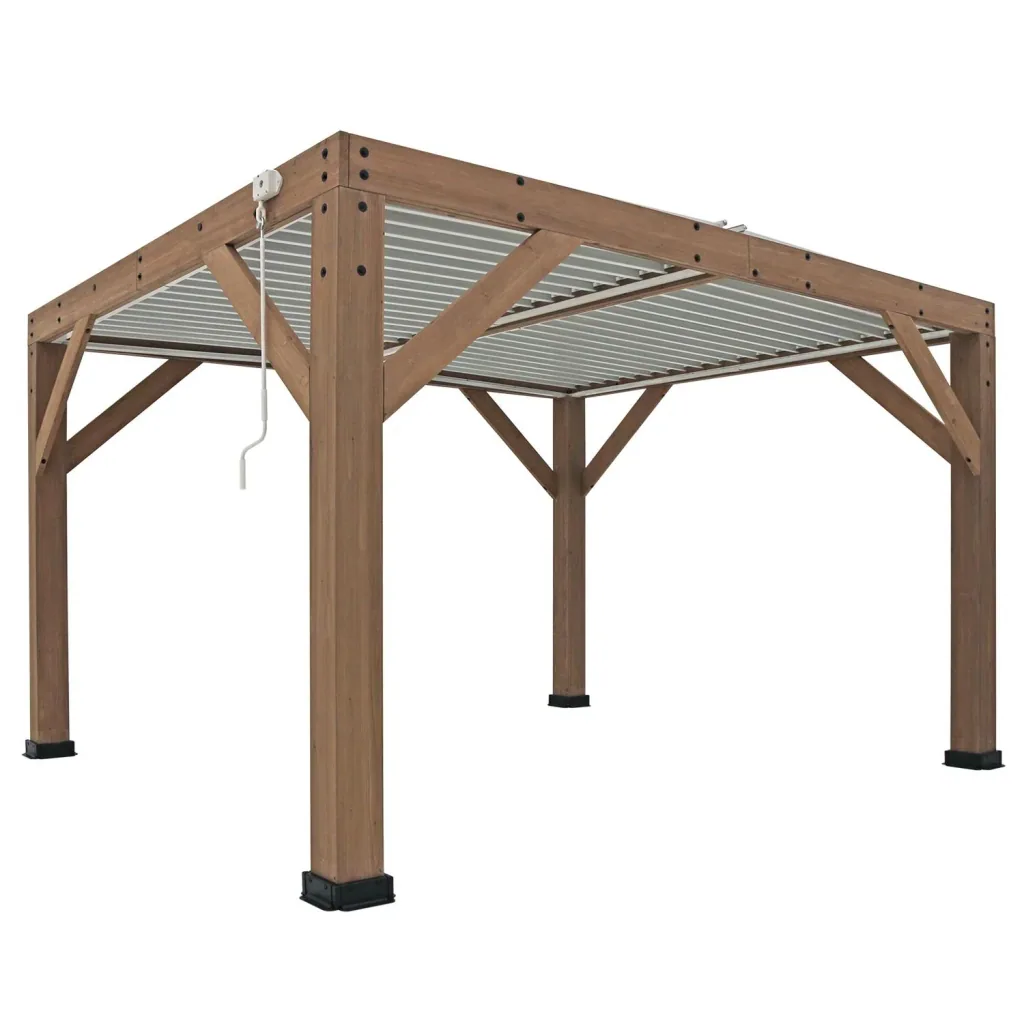 Pergola Westmann Karl avec toit à lames
