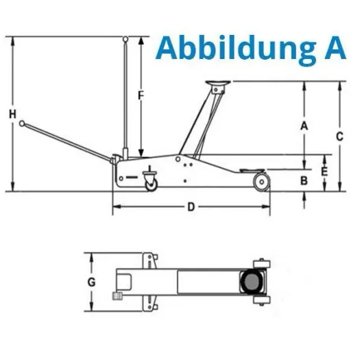 TROLLEY JACK GRH 2/500 LN
