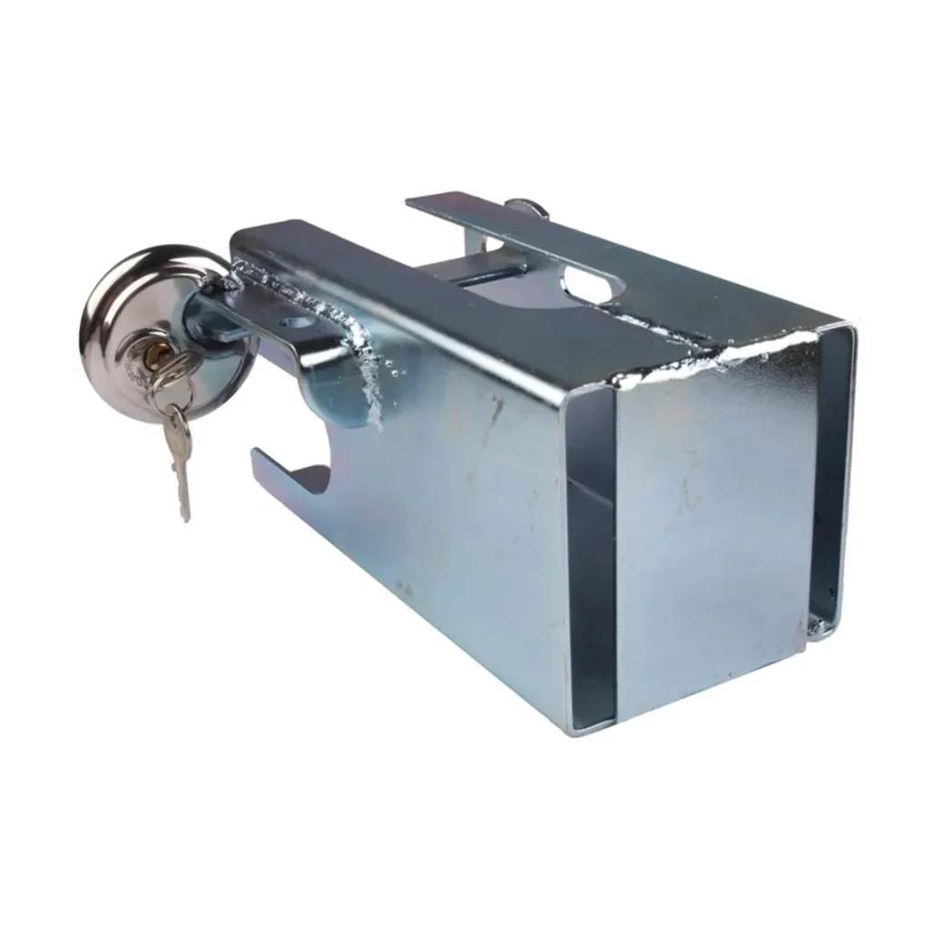 Anti-theft device for trailers with disc lock