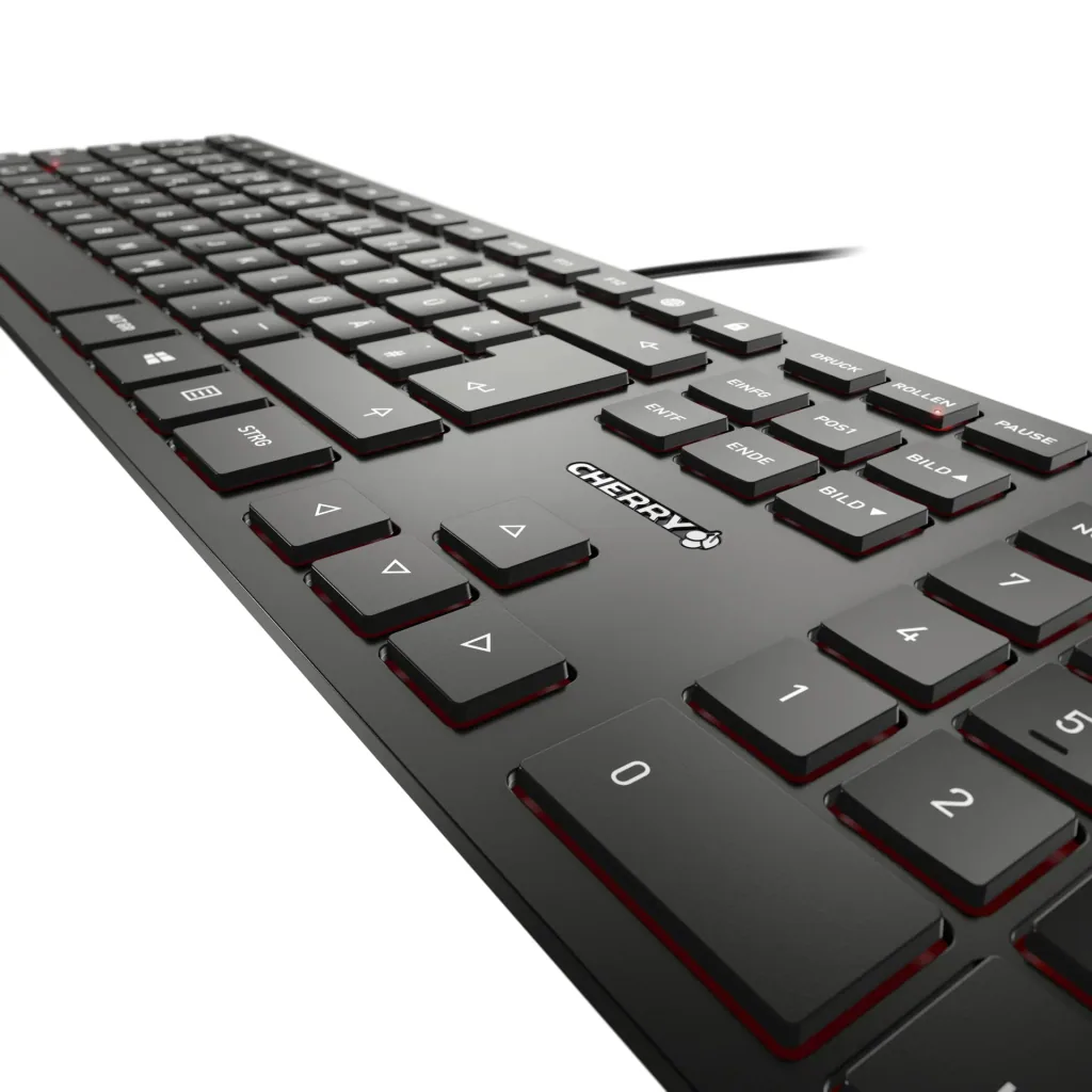 Wired keyboard KC 6000 SLIM black