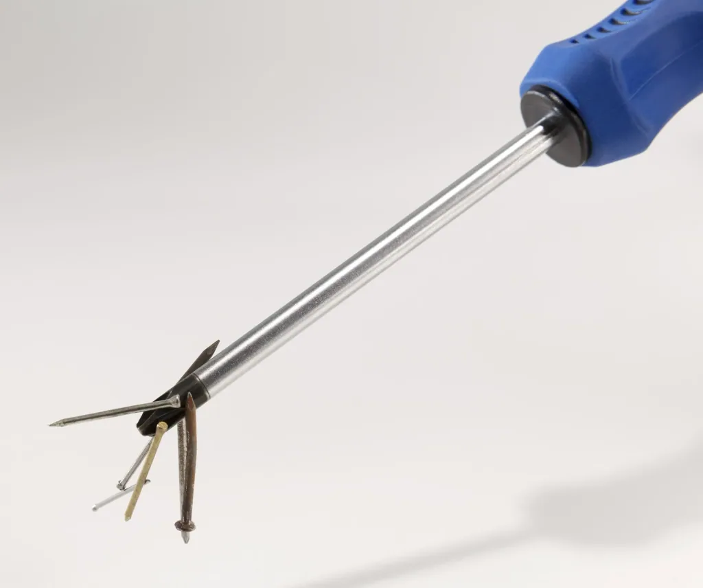 Screwdriver set 10-piece with magnetic tip