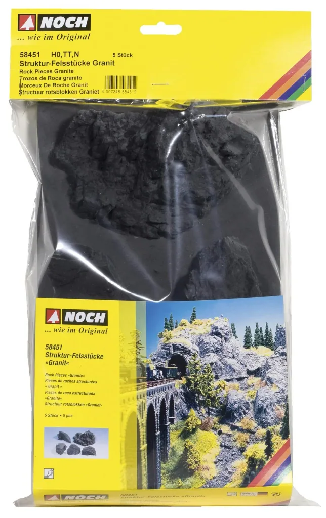 Pieces of granite