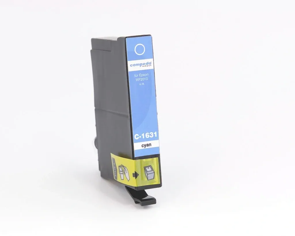 Printer cartridge for Epson T1622/1632 Cyan