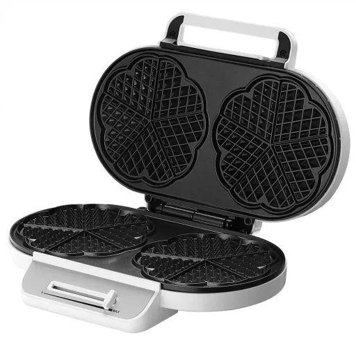 Waffle iron - 1200 W - heart shape