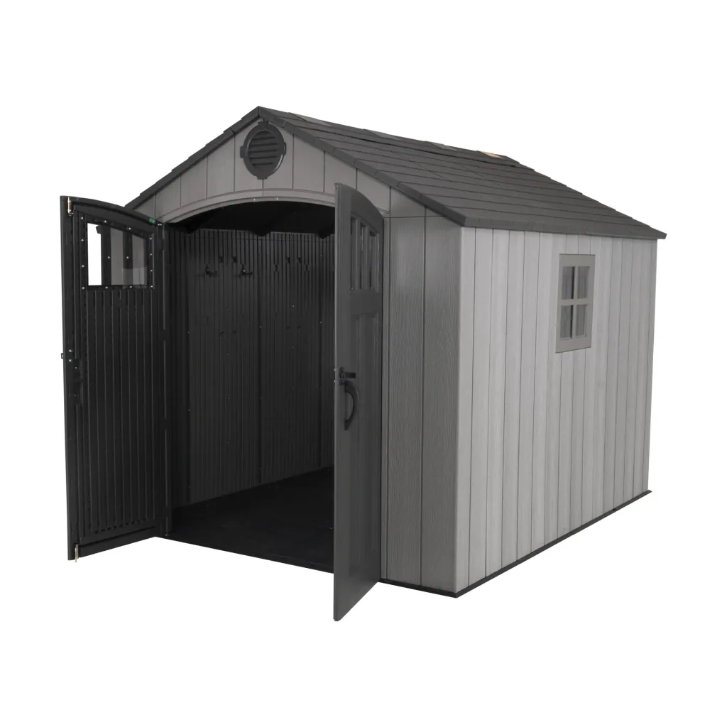 Lifetime abri de jardin Jupiter, gris foncé, 305 x 244 x 244 cm