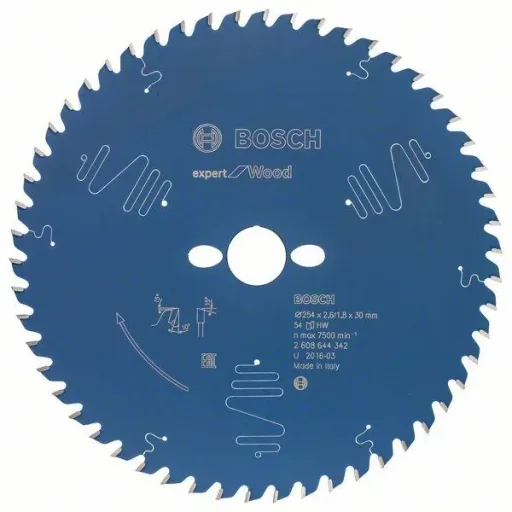 Circular saw blade, Expert for Wood, 254 x 30 mm