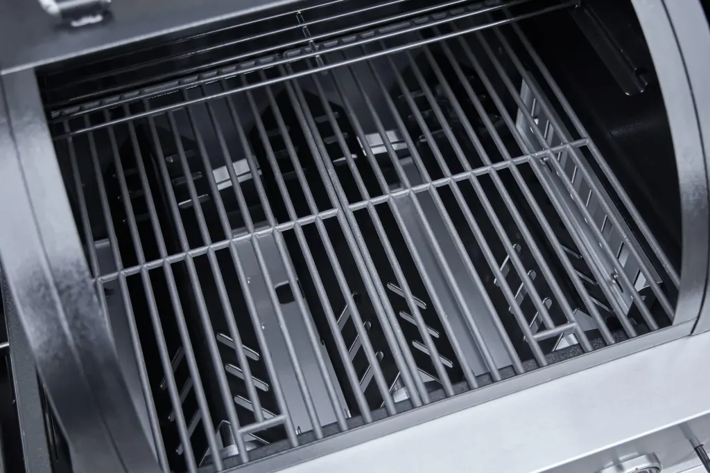 Grill combiné 3 en 1 avec refroidisseur à bière et système de tirage