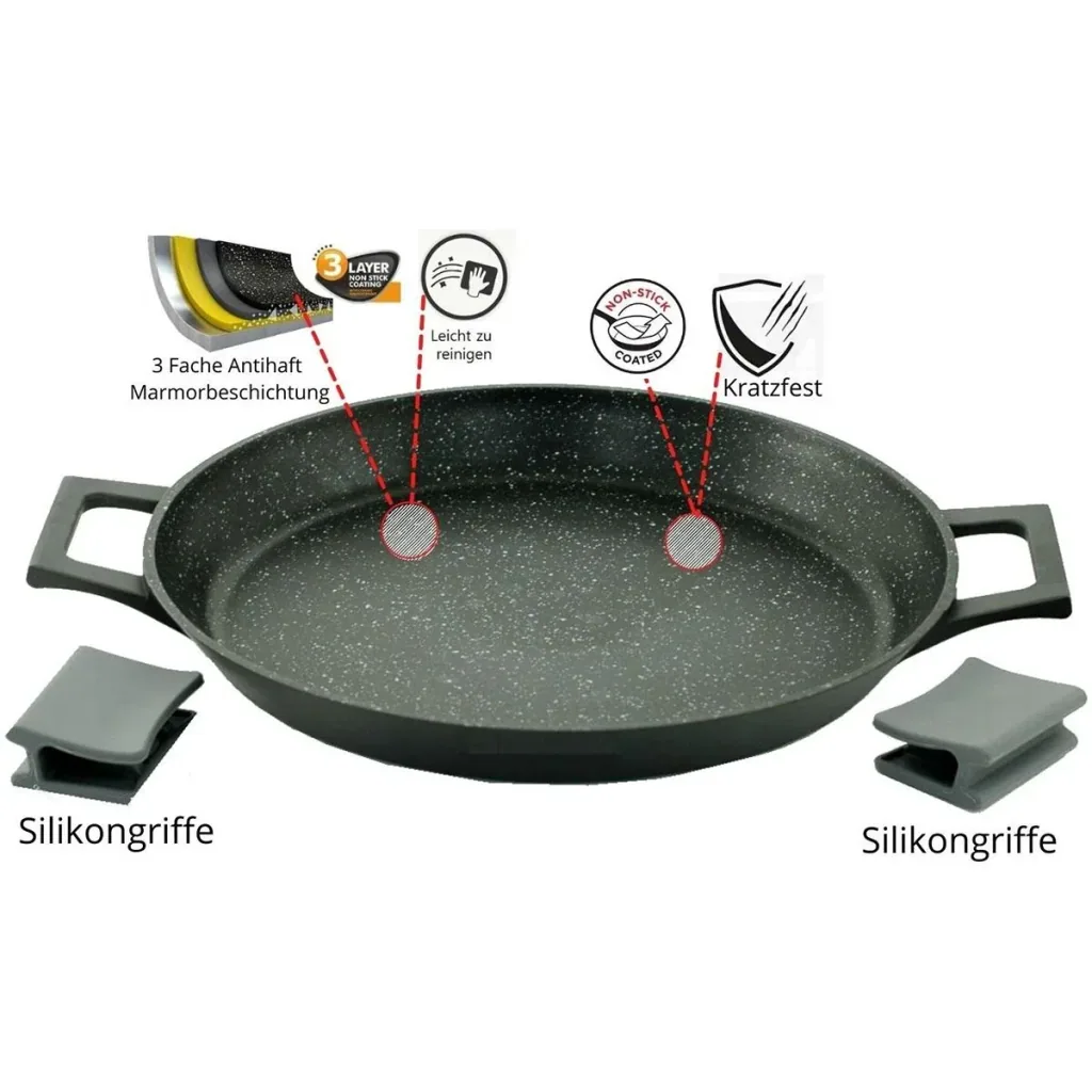 Cheffinger paella pot - non-stick coating - 36 cm