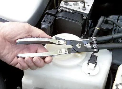 Hose clamp pliers