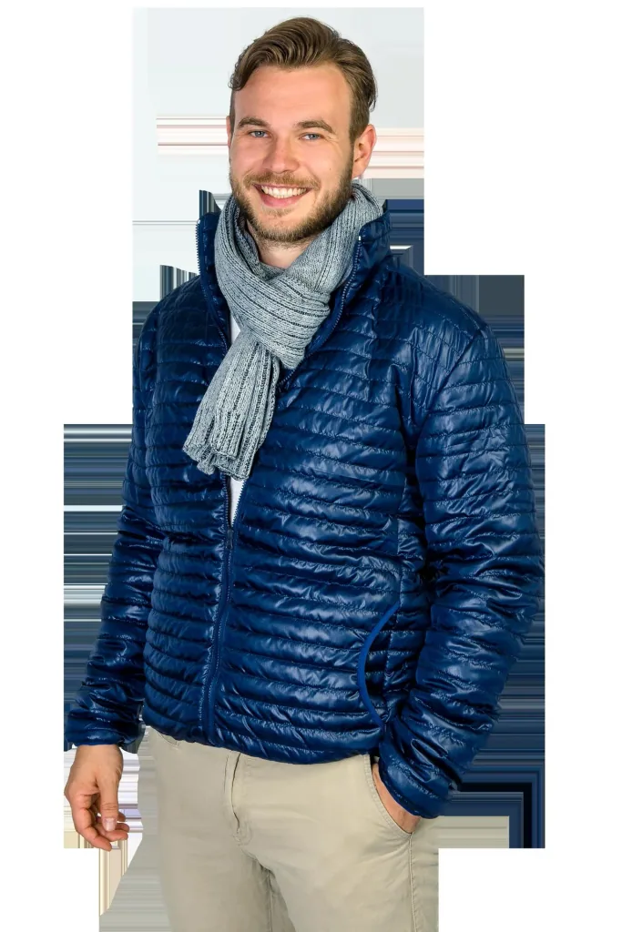 Scarf with ribbed structure, 30cmx200cm, color grey/black, one size