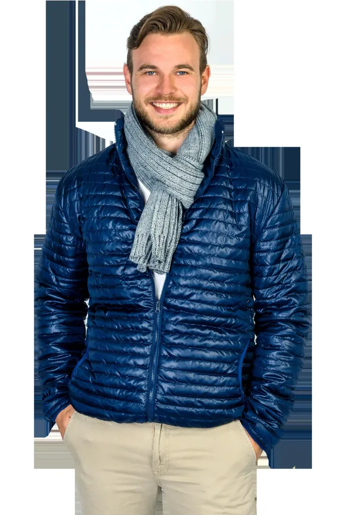 Scarf with ribbed structure, 30cmx200cm, color grey/black, one size