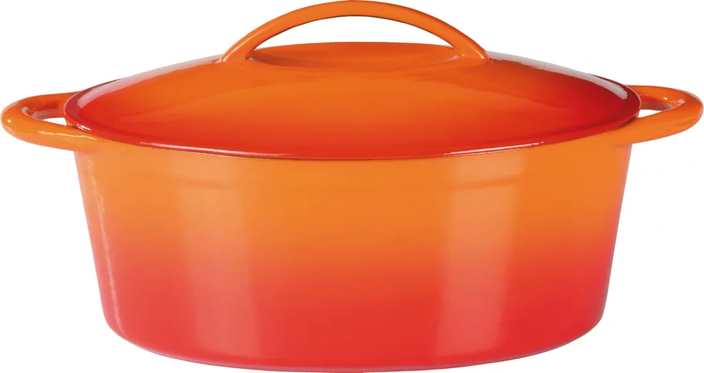 Oval roasting pan 33 cm Orange Shadow