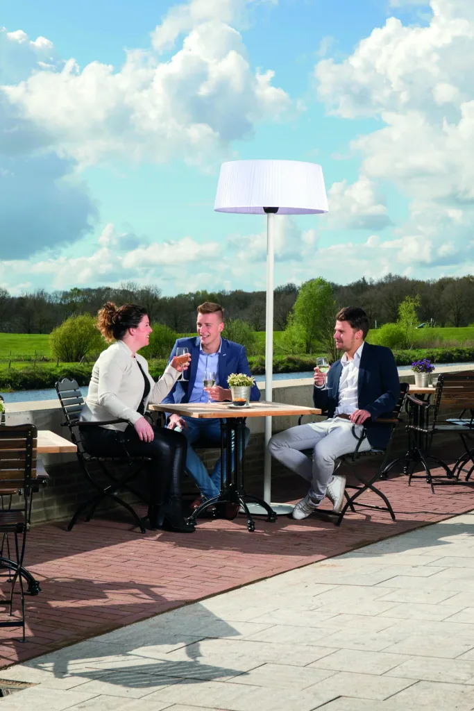 Standheizstrahler Artix Bright Standing White 2100 Watt