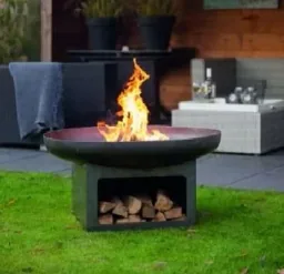 Juva Industrial fireplace, Ø 80 cm