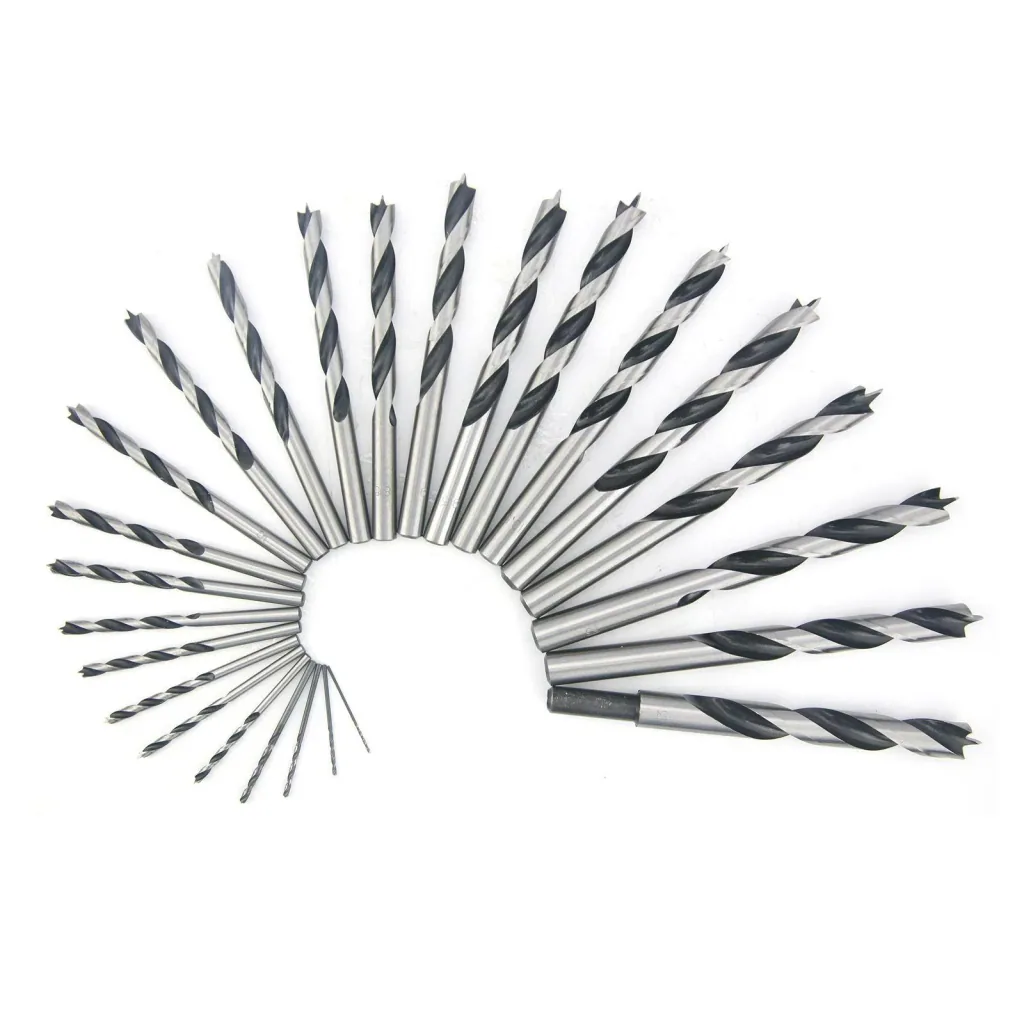 Lot de 25 forets à bois, Ø 1,0 – 13,0 mm
