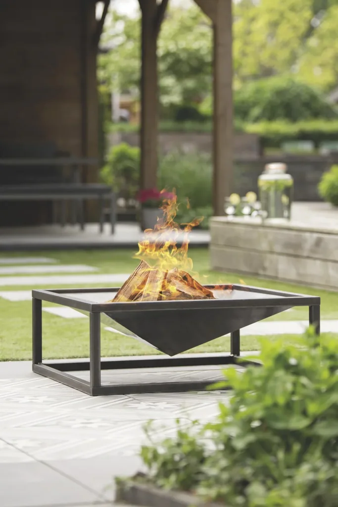 Fireplace Tervo Industrial 80 cm