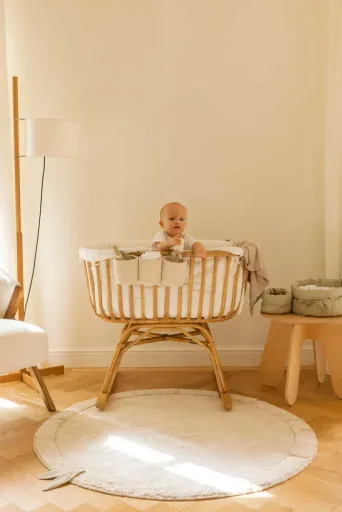 Lorena Canals Panier pour lit de bébé - Vanille
