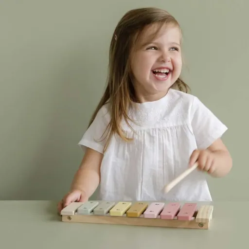 Little Dutch Xylophone pour enfants rose