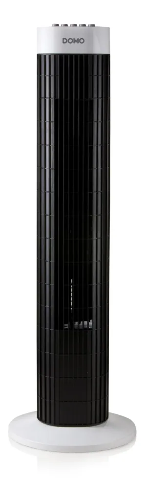 Column fan with timer