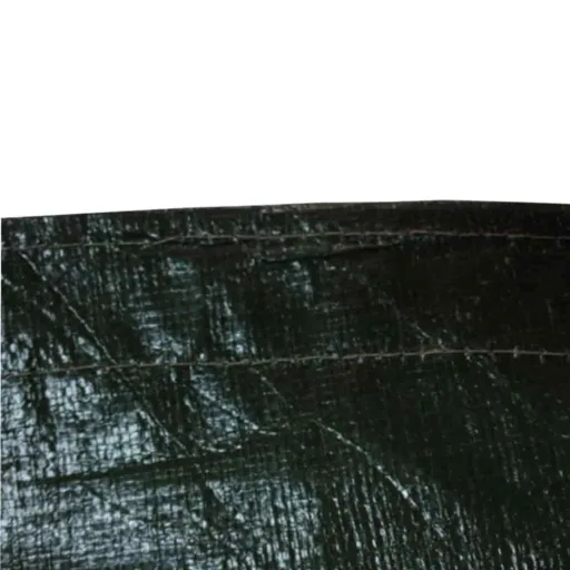 Bâche de protection ronde, 210g/m², bâche imperméable, verte, 4 m (12,57m²)