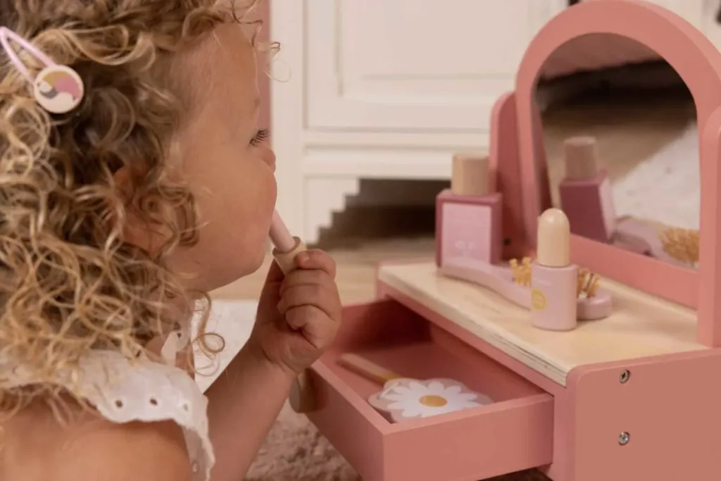 Little Dutch Coiffeuse bois rose