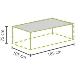 protective cover for garden table - max. 160 cm