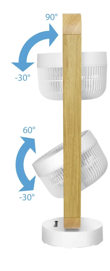 Stand fan Wind 2 holz