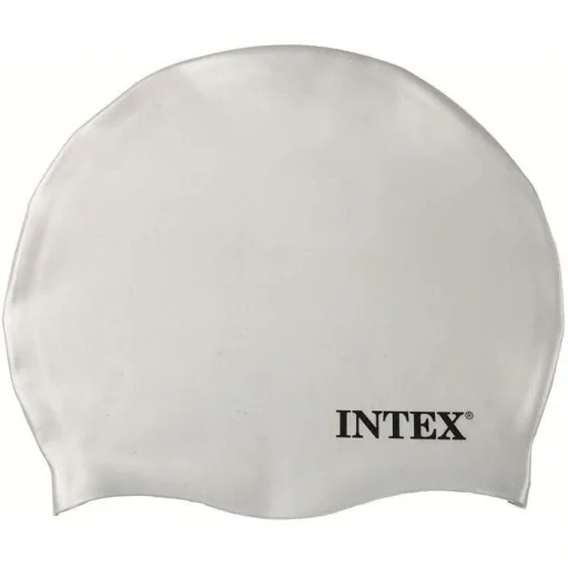 Silicone Swimming Cap-White
