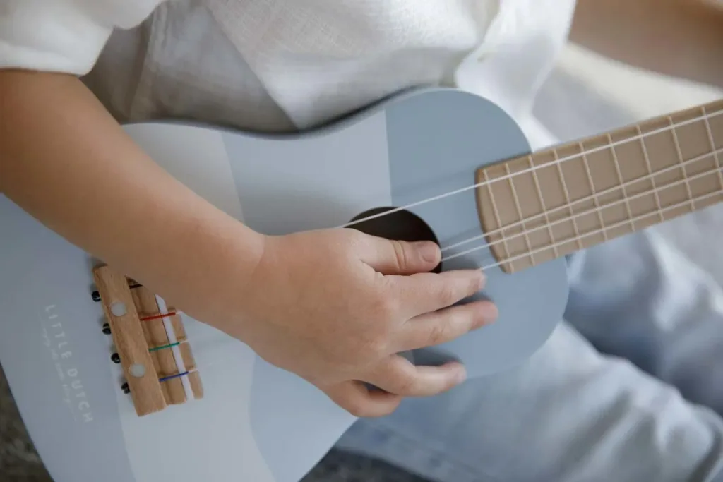 Little Dutch Guitare pour enfants bleu