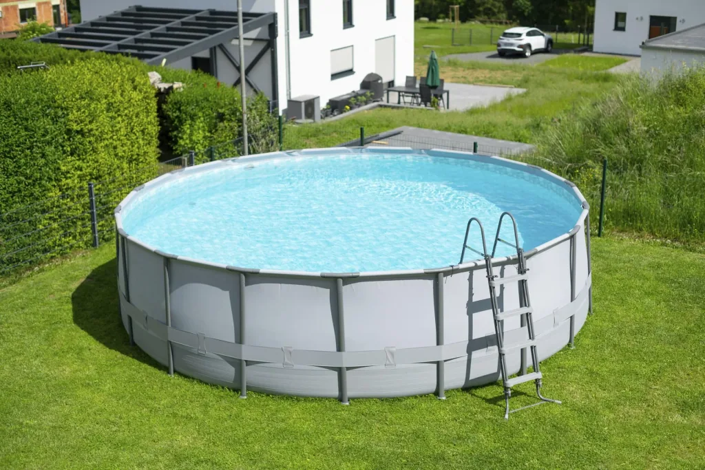 Summer Waves Elite piscine à cadre Ø549 x 132 cm anthracite