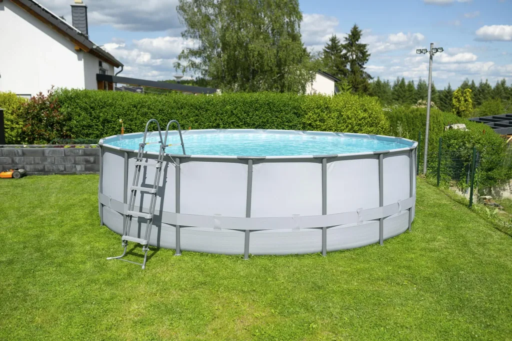 Summer Waves Elite piscine à cadre Ø549 x 132 cm anthracite