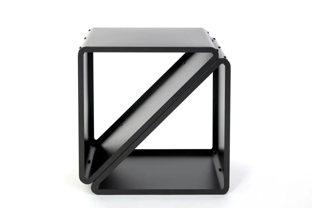 Westmann Range-bûches 57x35,5x56 cm Noir