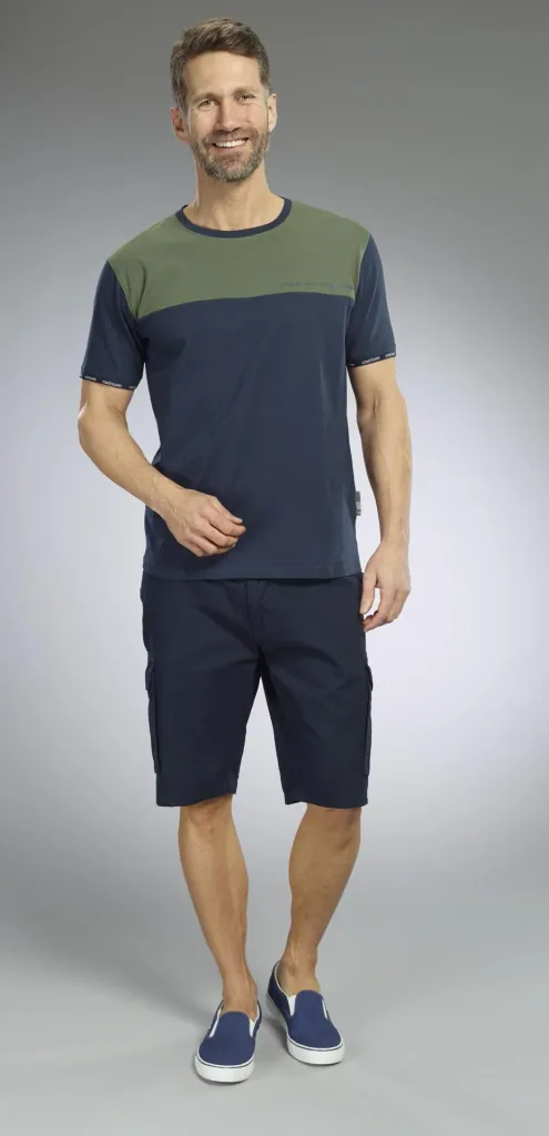 Bermuda Shorts, Farbe marine, Gr.M